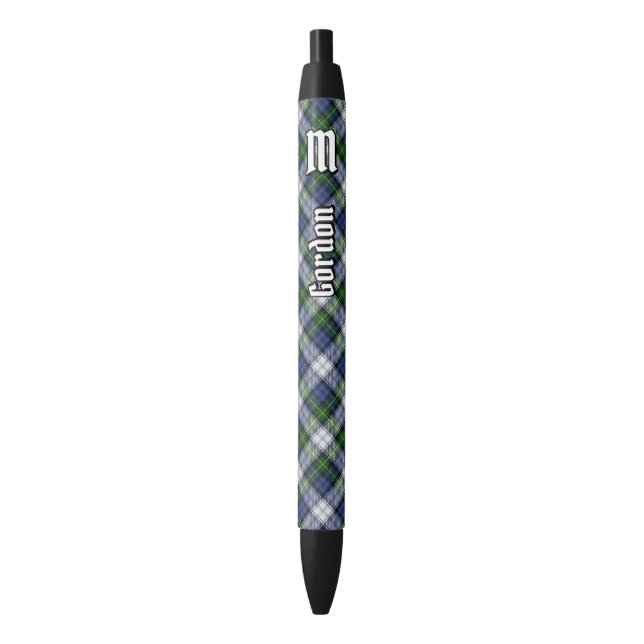 Clan Gordon Dress Tartan Ink Pen (Front Vertical)