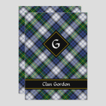 Clan Gordon Dress Tartan Invitation