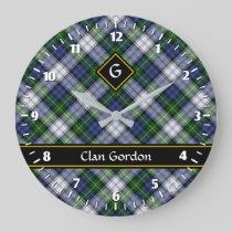 Clan Gordon Dress Tartan Large Clock