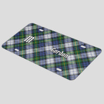 Clan Gordon Dress Tartan License Plate