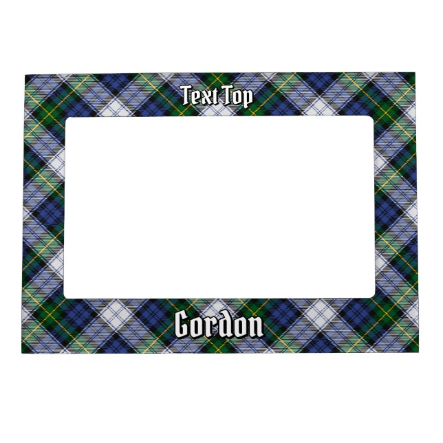 Clan Gordon Dress Tartan Magnetic Frame (Front)