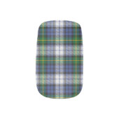 Clan Gordon Dress Tartan Minx Nail Art (Left Thumb)