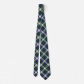 Clan Gordon Dress Tartan Neck Tie (Back)