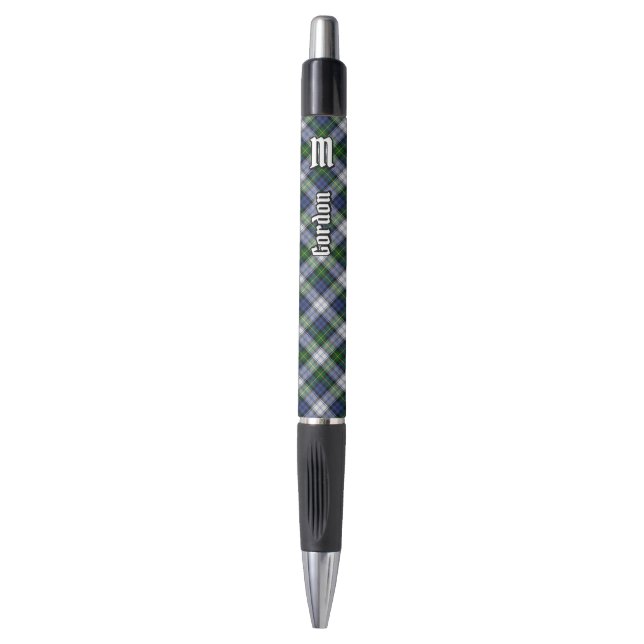 Clan Gordon Dress Tartan Pen (Front Vertical)