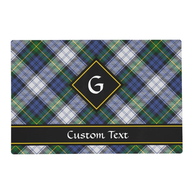 Clan Gordon Dress Tartan Placemat (Front)