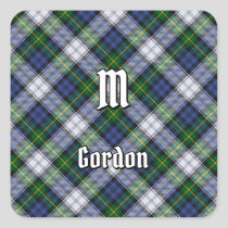 Clan Gordon Dress Tartan Square Sticker