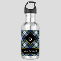 Clan Gordon Dress Tartan Stainless Steel Water Bottle