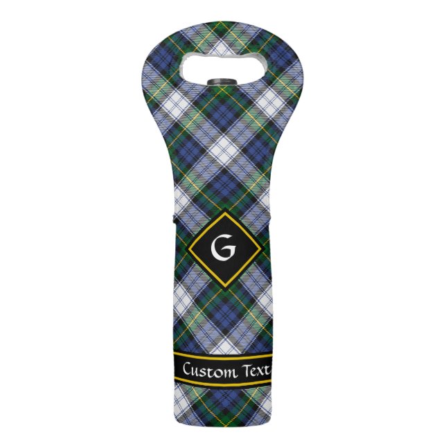 Clan Gordon Dress Tartan Wine Bag (Front)