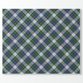 Clan Gordon Dress Tartan Wrapping Paper (Flat)