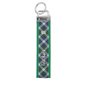 Clan Gordon Dress Tartan Wrist Keychain (Keys on Top)