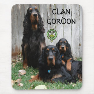 CLAN GORDON, Gordon Setter Generations Mousepad