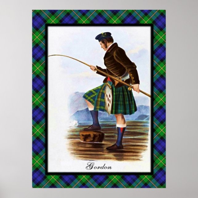Clan Gordon Scottish Dreams Poster (Front)
