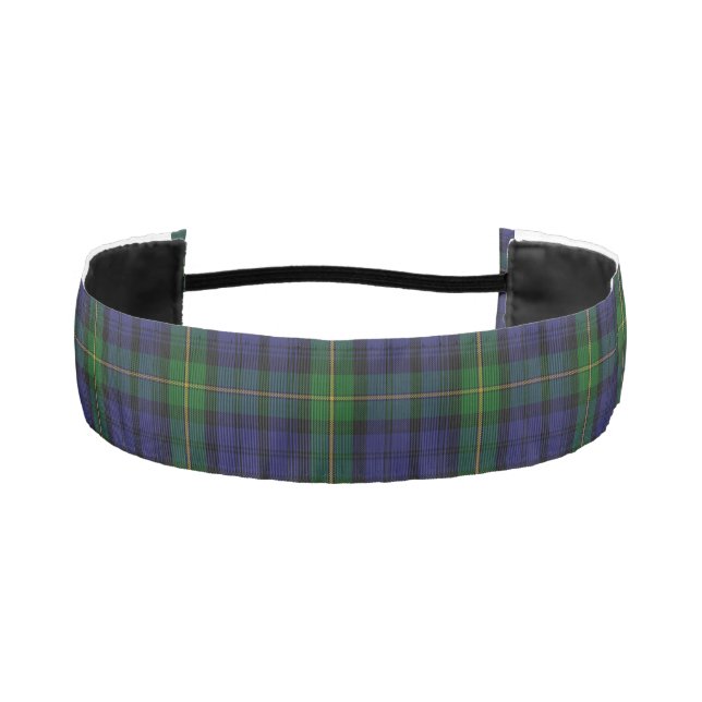 Clan Gordon Scottish Tartan Plaid Athletic Headband (Front)
