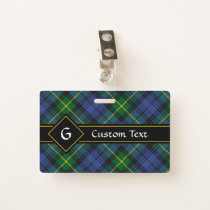 Clan Gordon Tartan Badge
