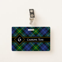 Clan Gordon Tartan Badge