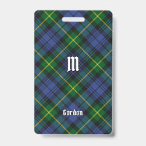 Clan Gordon Tartan Badge