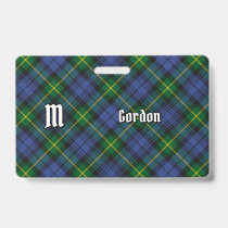 Clan Gordon Tartan Badge