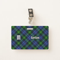Clan Gordon Tartan Badge