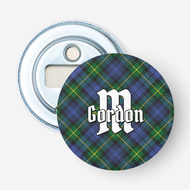 Clan Gordon Tartan Bottle Opener (Front)