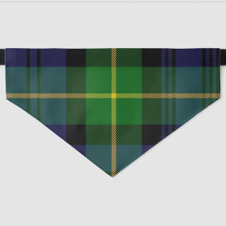 Clan Gordon Tartan Canine Bandana Pet Bandana Collar