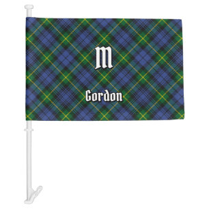 Clan Gordon Tartan Car Flag