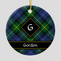 Clan Gordon Tartan Ceramic Ornament