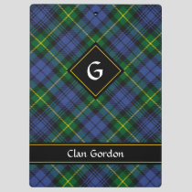 Clan Gordon Tartan Clipboard