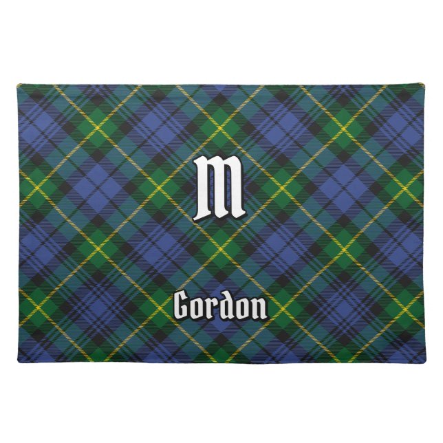 Clan Gordon Tartan Cloth Placemat (Front)
