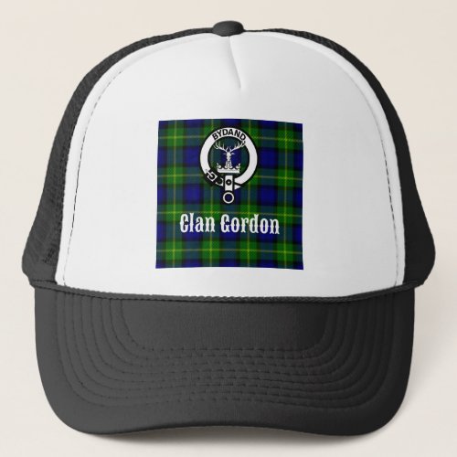 Clan Gordon Tartan Crest Trucker Hat