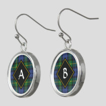 Clan Gordon Tartan Earrings