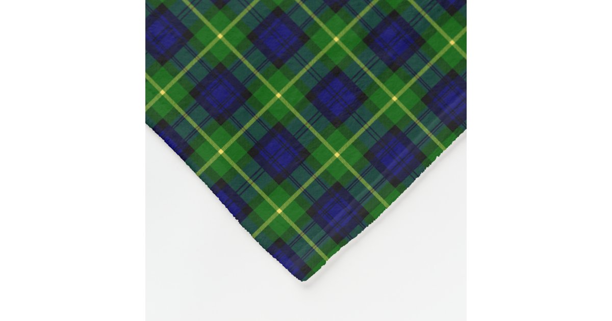 Clan Gordon Tartan Fleece Blanket Zazzle Com