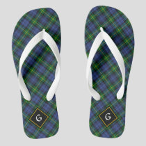 Clan Gordon Tartan Flip Flops