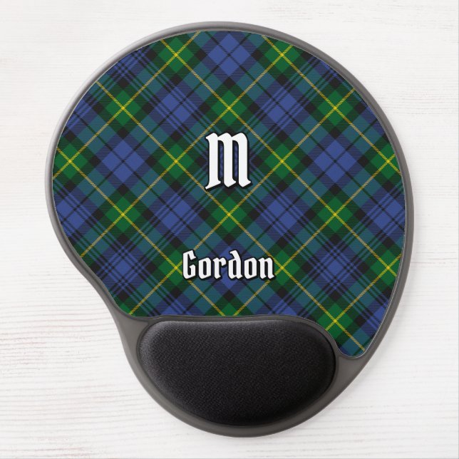 Clan Gordon Tartan Gel Mouse Pad (Front)