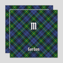 Clan Gordon Tartan Invitation