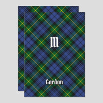 Clan Gordon Tartan Invitation