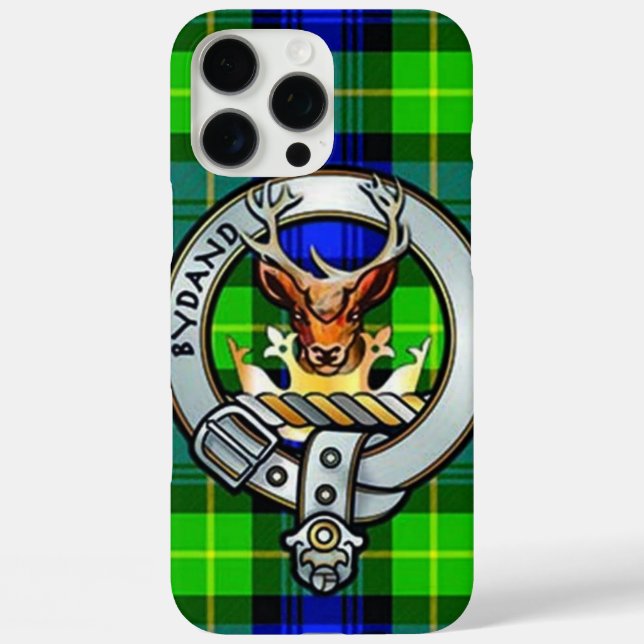 Clan Gordon Tartan iPhone Case (Back)