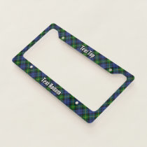 Clan Gordon Tartan License Plate Frame