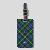 Clan Gordon Tartan Luggage Tag