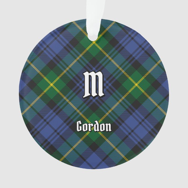 Clan Gordon Tartan Ornament (Front)