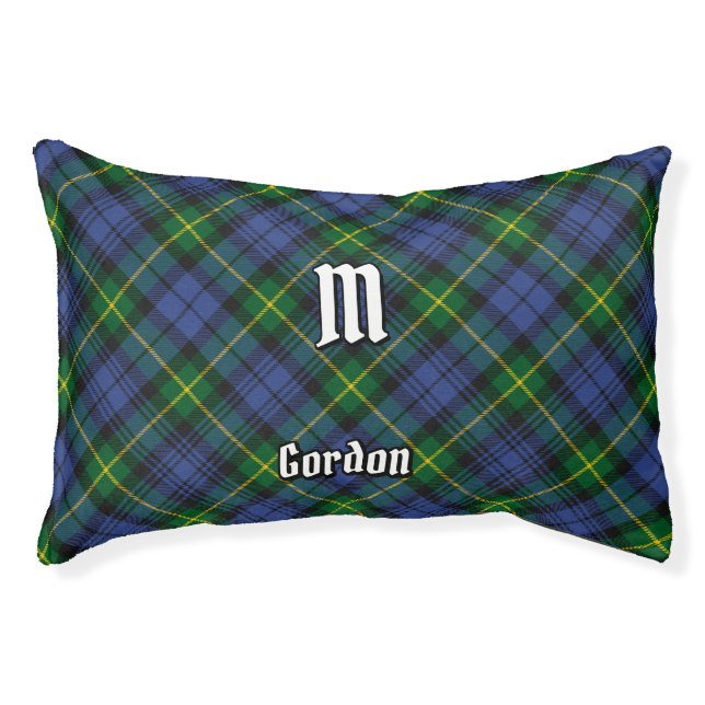 Clan Gordon Tartan Pet Bed (Front)