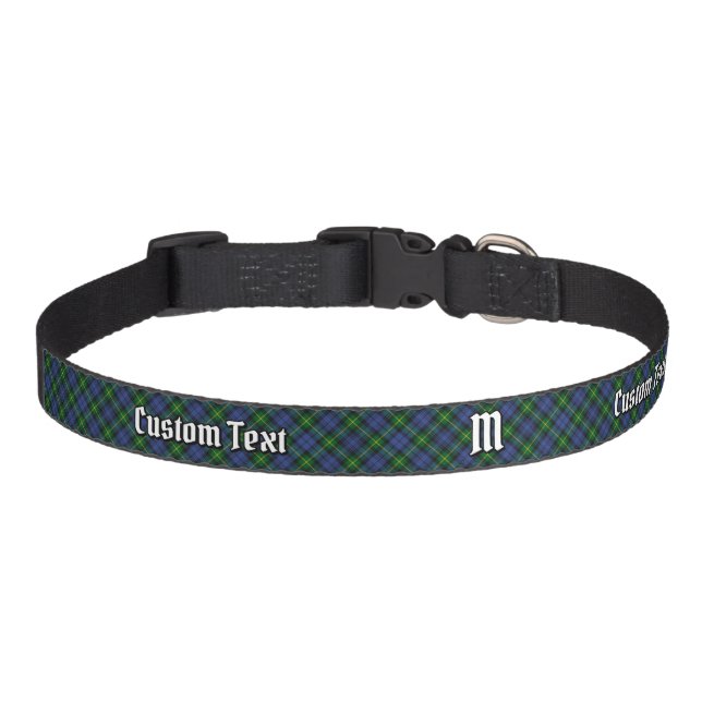 Clan Gordon Tartan Pet Collar (Front)