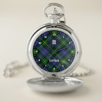 Clan Gordon Tartan Pocket Watch