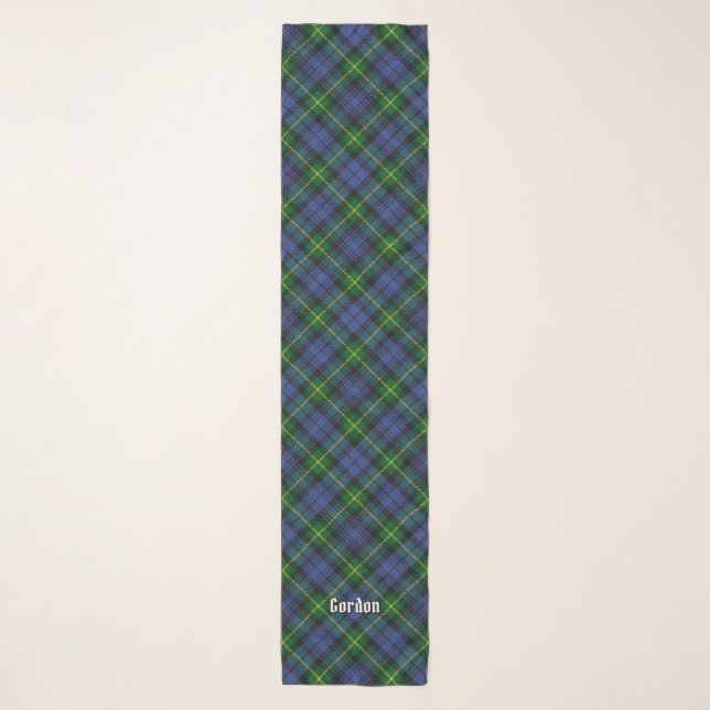 Clan Gordon Tartan Scarf (Front)