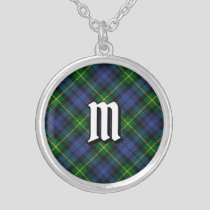 Clan Gordon Tartan Silver Plated Necklace