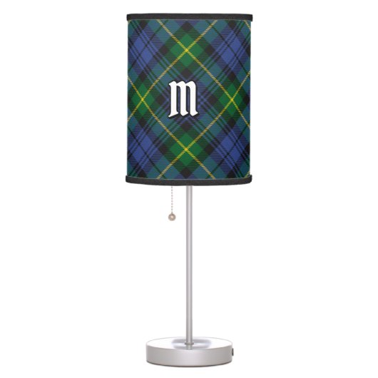 Clan Gordon Tartan Table Lamp (Right)