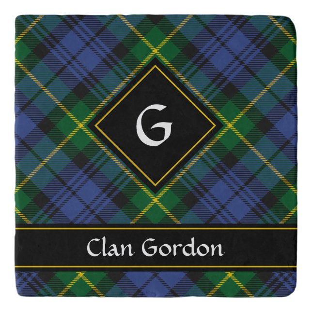 Clan Gordon Tartan Trivet (Front)