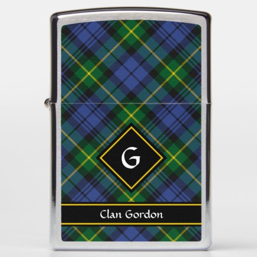 Clan Gordon Tartan Zippo Lighter