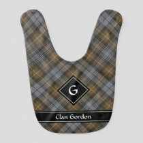 Clan Gordon Weathered Tartan Baby Bib