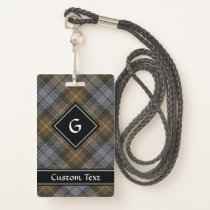 Clan Gordon Weathered Tartan Badge