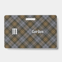 Clan Gordon Weathered Tartan Badge